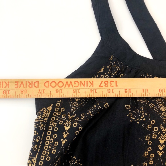 UO ecote mini dress gold and black size medium - Picture 9 of 9